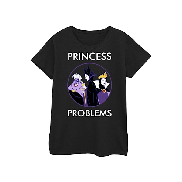 Disney Dam/Dam Princess Headaches Bomull T-shirt Black L