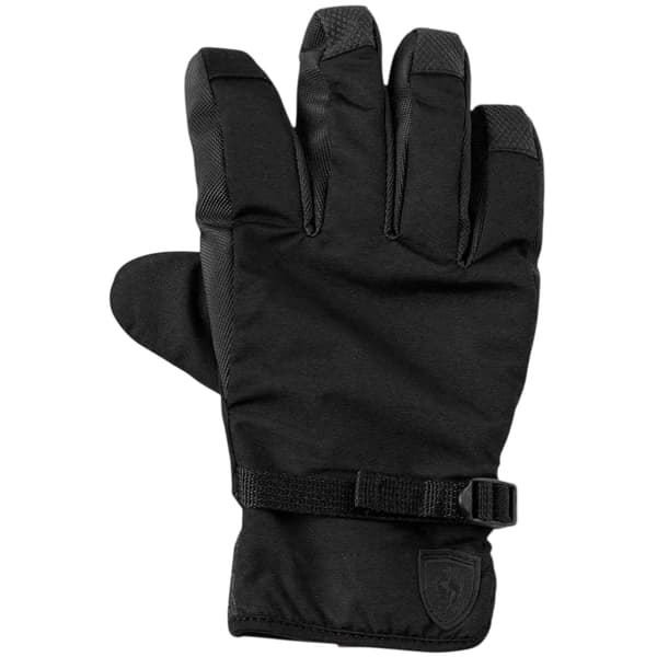 Puma Herr Fleece Shield Logo Handskar S Svart Black S