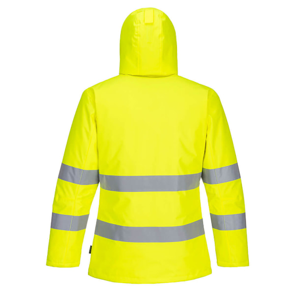 Portwest Herr PW2 High-Vis Vinterjacka 4XL Gul/Svart Yellow/Black 4XL