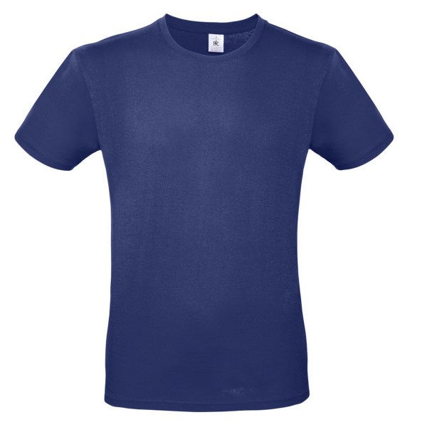 B&C Herr #E150 T-shirt XL Marinblå Navy XL