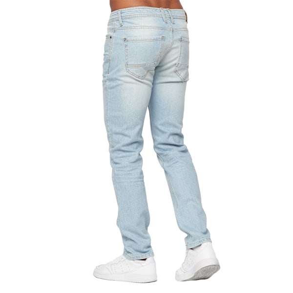 Crosshatch Buraca Slim Jeans 36S Ljus Tvätt Light Wash 36S