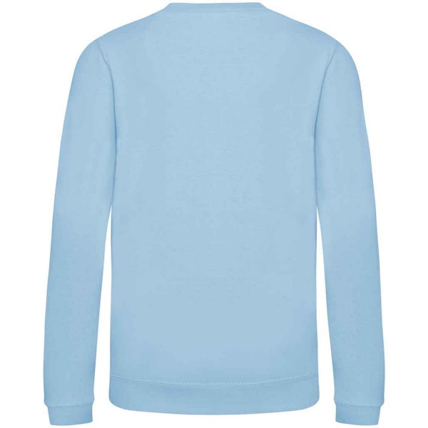 AWDis Just Hoods Barn/Barn Ungdom Enfärgad Sweatshirt med Rund Hals 5-6 Ice Blue 5-6 Years
