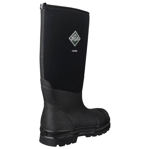 Muck Boots Unisex Chore Classic Hi Mönstrade Gummistövlar 6 UK B Black 6 UK