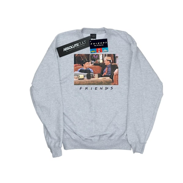 Friends Herr Joey Och Chandler Mössor Sweatshirt L Sports Grey Sports Grey L