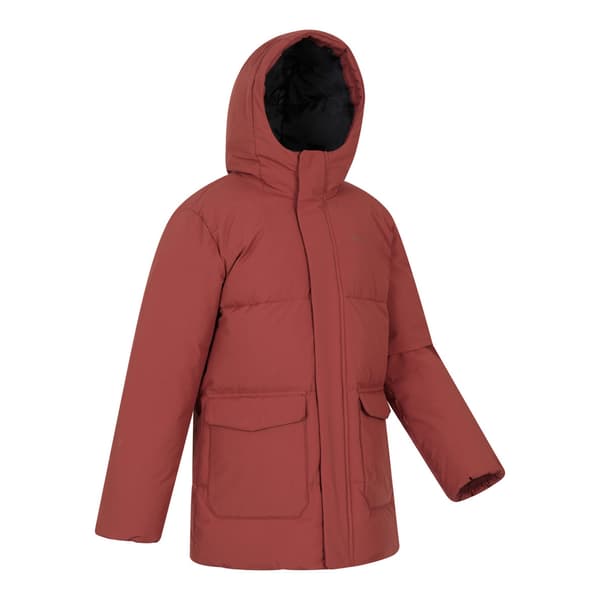 Mountain Warehouse Barn/Kids Blaize Vattenavvisande Jacka Burnt Orange 13 Years