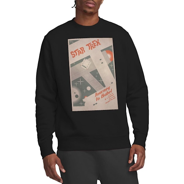 Star Trek Unisex Vuxen The Original Series Avsnitt 39 Sweatshirt Black M