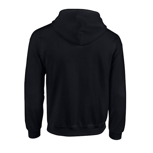 Gildan Unisex Adult Heavy Blend Full Zip Full Zip Hoodie L Svart Black L