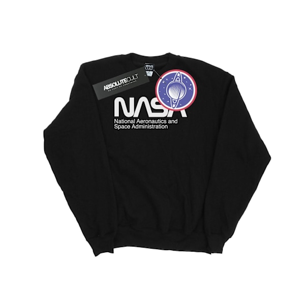 NASA Herr Aeronautics And Space Sweatshirt XL Svart Black XL