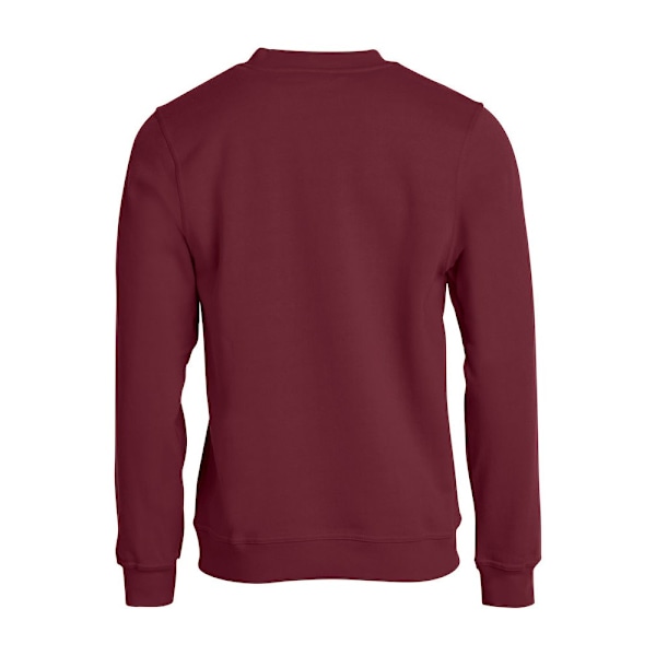 Clique Unisex Vuxen Basic Rund Hals Sweatshirt S Bourgogne Burgundy S