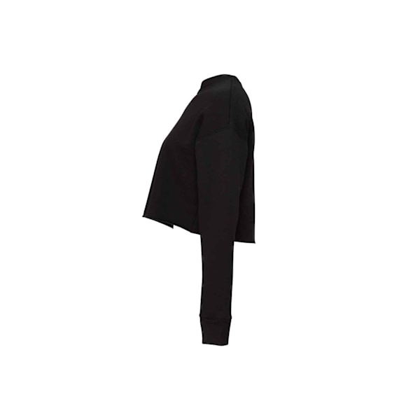 Bella + Canvas Damklippt Sweatshirt S Svart Black S