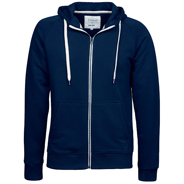 Tee Jays Urban Zip Hoodie 2XL Marinblå Navy Blue 2XL
