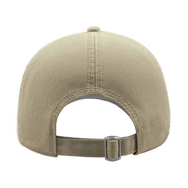 Atlantis Action 6 Panel Chino Baseball Cap One Size Stone Stone One Size