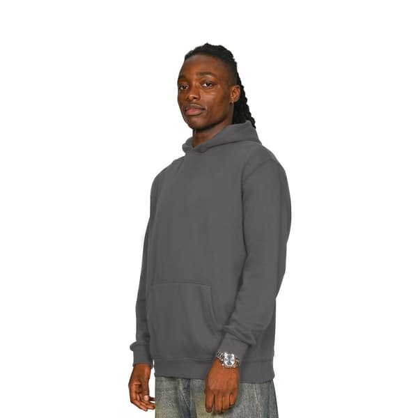 Casual Classics Unisex Vuxen Premium Kammad Bomull Oversized Huvtröja Charcoal M