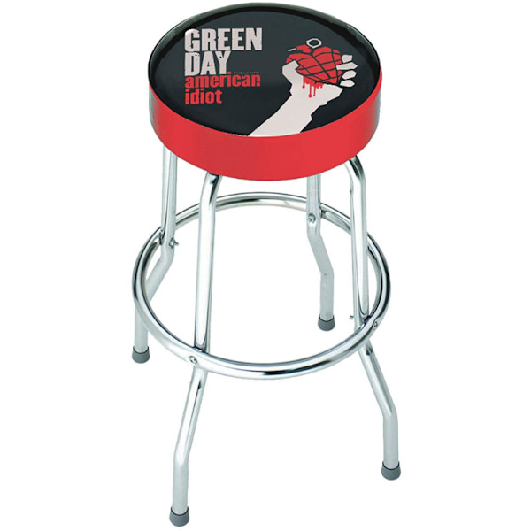Green Day American Idiot Barstol One Size Svart/Vit/Röd Black/White/Red One Size