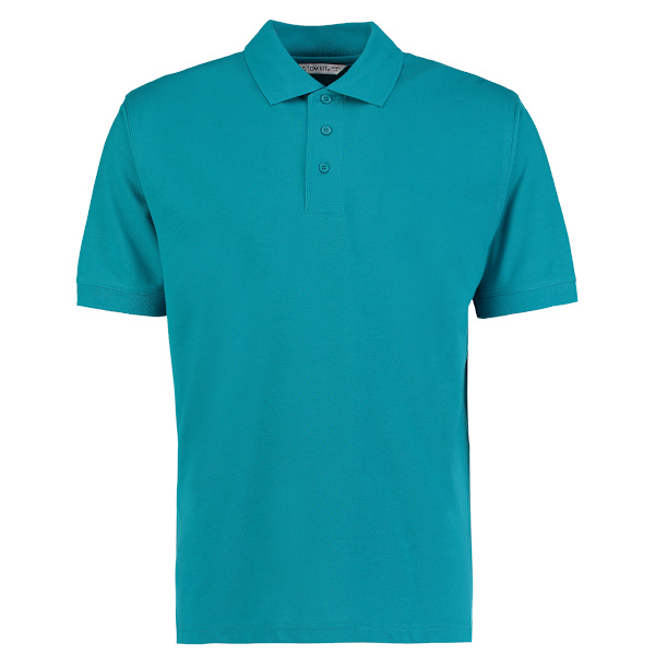 Kustom Kit Klassic Superwash Kortärmad Poloskjorta XL Jade för Herr Jade XL