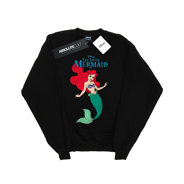 Disney Dam/Kvinnor Den Lilla Sjöjungfrun Line Ariel Sweatshirt X Black XXL