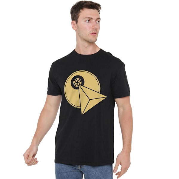 Star Trek Herr Vulcan Logotyp T-Shirt 3XL Svart Black 3XL