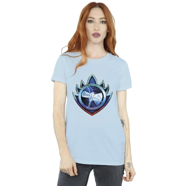 Marvel Dam/Kvinnor Thor Love And Thunder Stormbreaker Crest C Baby Blue M