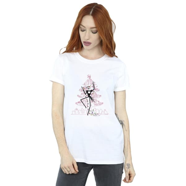 Disney Dam/Dam The Nightmare Before Christmas Tree Rosa C White M