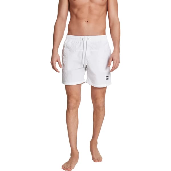 Urban Classics Herr Block Badshorts 4XL Vit White 4XL