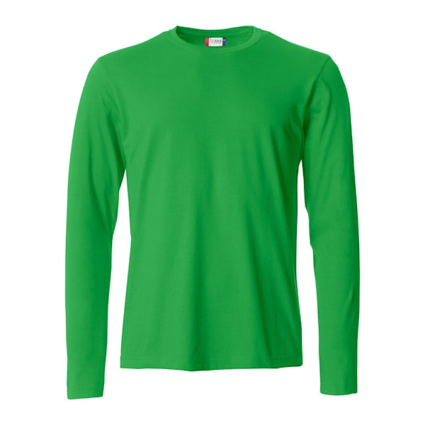 Clique Basic Långärmad T-shirt för Män 4XL Äppelgrön Apple Green 4XL