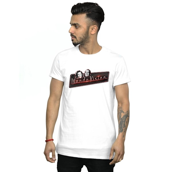 Marvel herr WandaVision Smiles T-shirt 4XL vit White 4XL