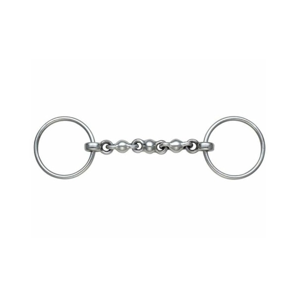 Shires Waterford Häst Lös Ring Snaffle Bett 5.5in Silver Silver 5.5in