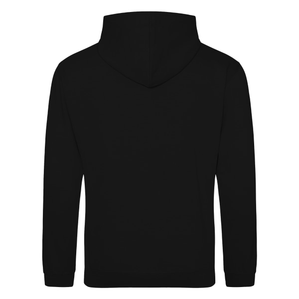 Awdis Unisex College Hooded Sweatshirt / Hoodie L Deep Black Deep Black L