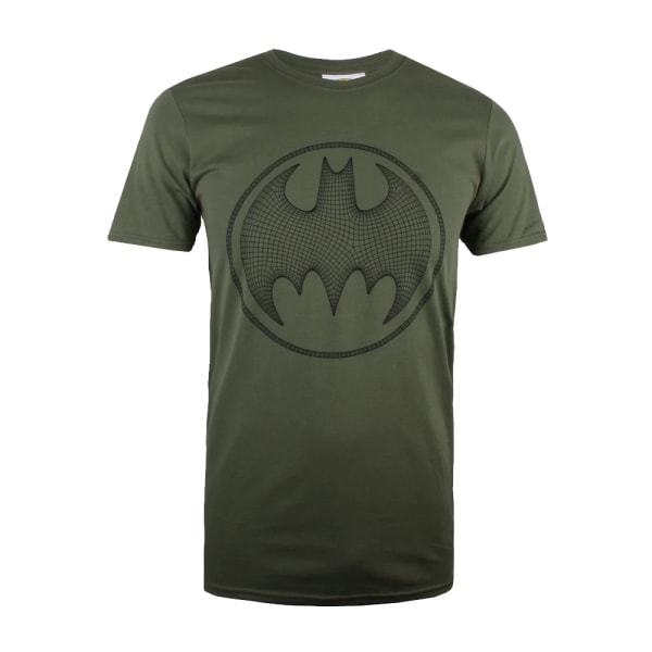 Batman Mens 3D bomull T-shirt S Militärgrön Military Green S