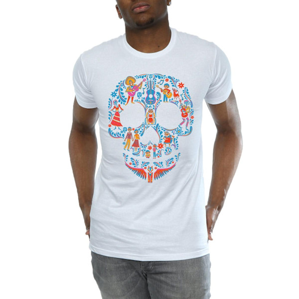 Coco Herr Skull Bomull T-shirt 3XL Vit White 3XL