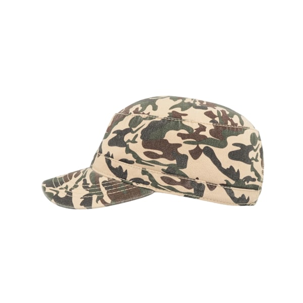 Atlantis Chino Bomull Uniform Militärkeps One Size Camo Khaki Camo Khaki One Size