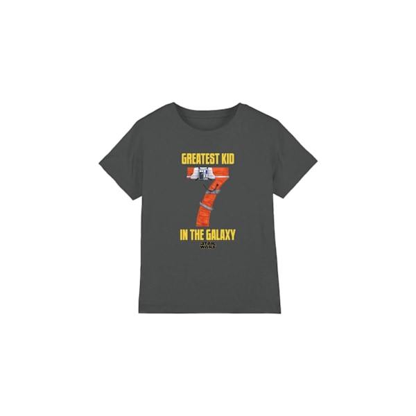 Star Wars Barn/Barn Största Barn X-Wing Fighter T-Shirt 9- Charcoal 9-10 Years