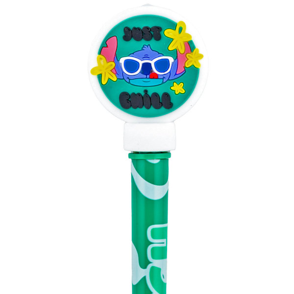 Lilo & Stitch Stitch Pen och Topper One Size Jade Green Jade Green One Size