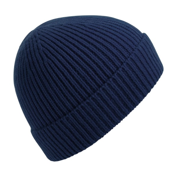 Beechfield Unisex Engineered Knit Ribbed Beanie One Size Oxford Oxford Navy One Size