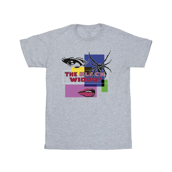 Marvel Herr Black Widow Pop Art T-shirt S Marinblå Navy Blue S