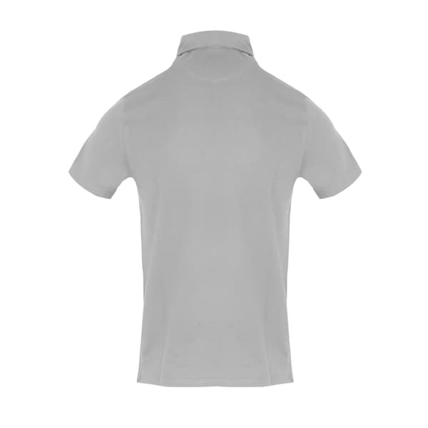Aquascutum Herr Logotyp Bomull Pikétröja M Grå Grey M