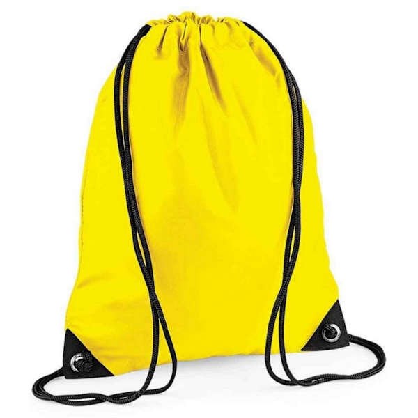 Bagbase Premium Dragsnöre Väska One Size Gul Yellow One Size