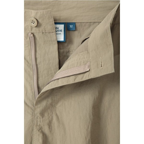 Mountain Warehouse Mens Trek II Short Cargo Trousers 44S Dark B Dark Beige 44S