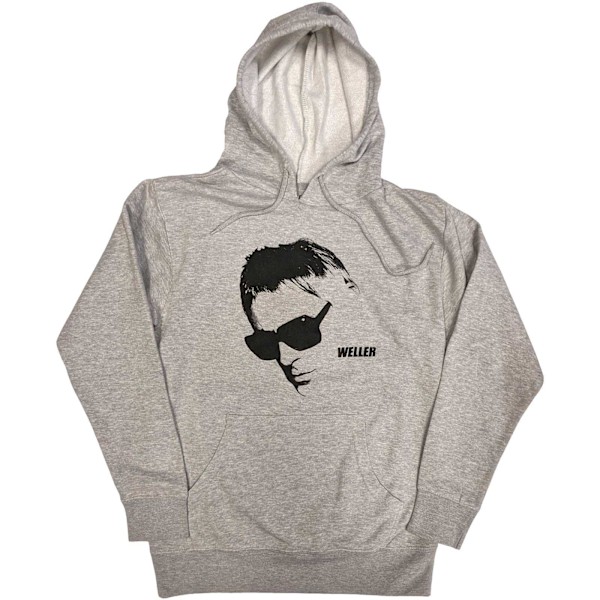 Paul Weller Unisex Adult Glasses Picture Pullover Hoodie M Grå Grey M