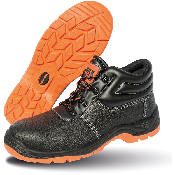 Result Herr Work Guard Defence Snörstövlar Säkerhetsskor 7 Svart Black 7