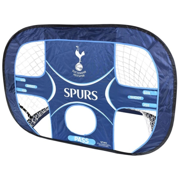 Tottenham Hotspur FC Target Pop Up Fotbollsmål En Storlek Blå Blue One Size