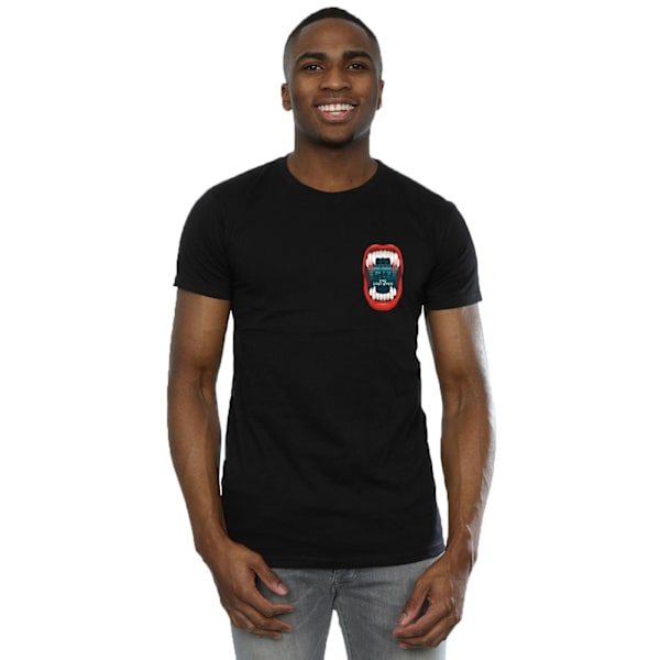 The Lost Boys Herr T-shirt med ficka med tänder XL Svart Black XL