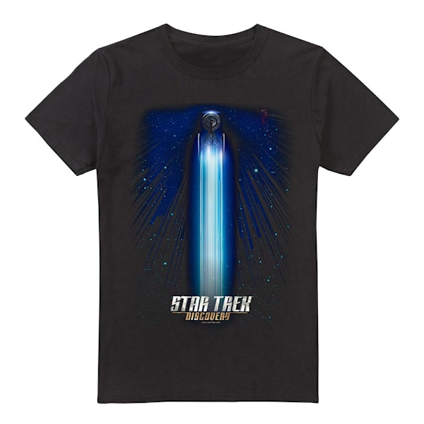 Star Trek: Discovery Herr Beams T-Shirt 5XL Svart Black 5XL