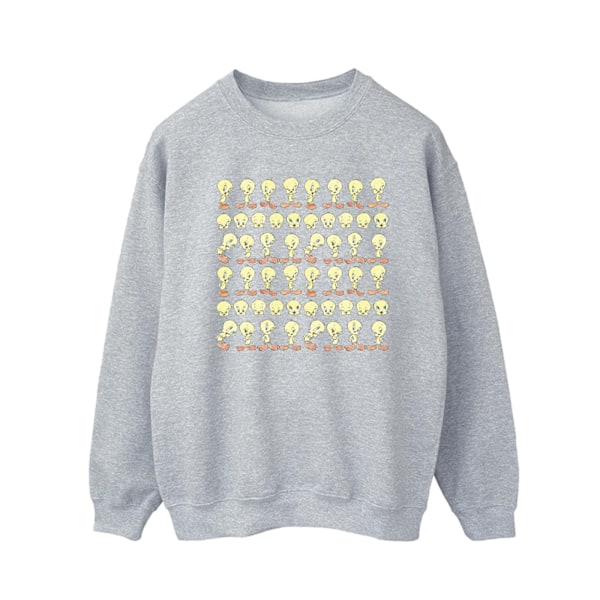 Looney Tunes Tweety Repeat Sweatshirt för män 3XL Sports Grey Sports Grey 3XL