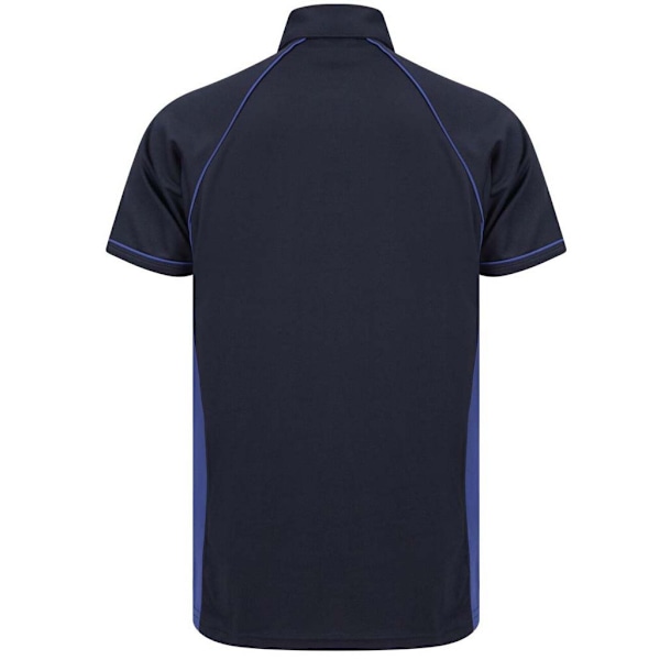Finden & Hales Barn/Barn Piped Performance Polotröja 5-6 Navy/Royal Blue 5-6 Years