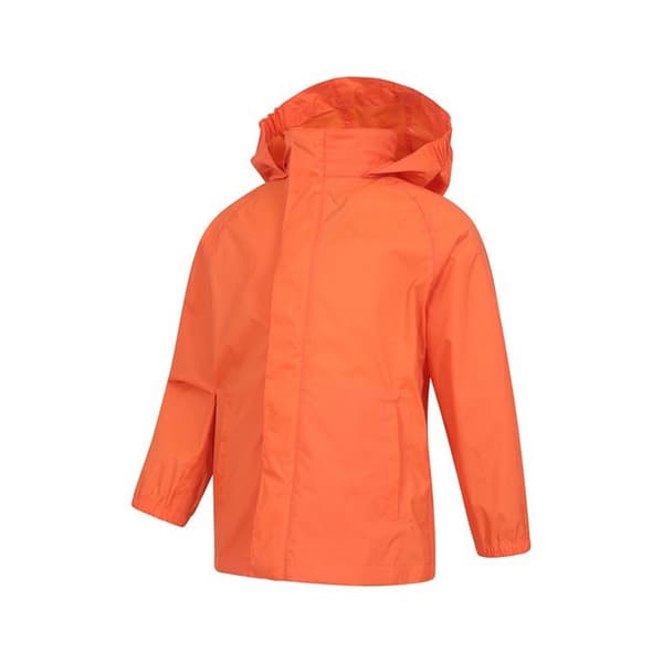 Mountain Warehouse Barn/Barn Pakka II Vattentät Jacka 11 Orange 11-12 Years