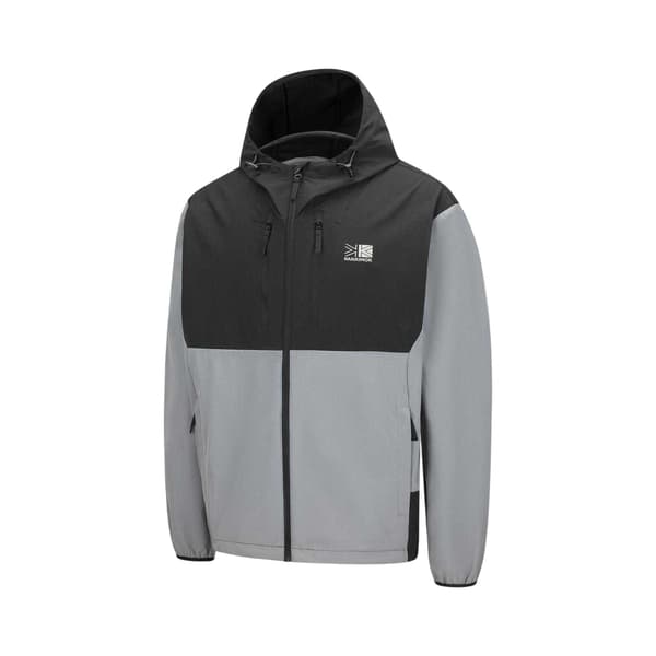 Karrimor Herr Base Camp Vindtät Softshelljacka M Grå/Svart Grey/Black M