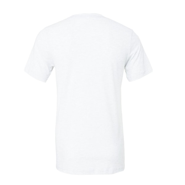 Canvas Triblend T-shirt med rund hals/kortärmad herr T-shirt X Solid White Triblend XS