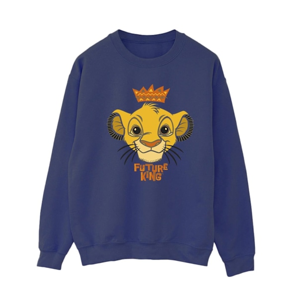 Disney Dam/Kvinnor Lejonkungen Framtida Kung Sweatshirt XXL N Navy Blue XXL