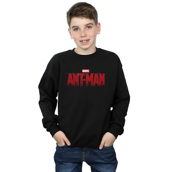 Marvel Boys Ant-Man Movie Logo Sweatshirt 12-13 år Svart Black 12-13 Years